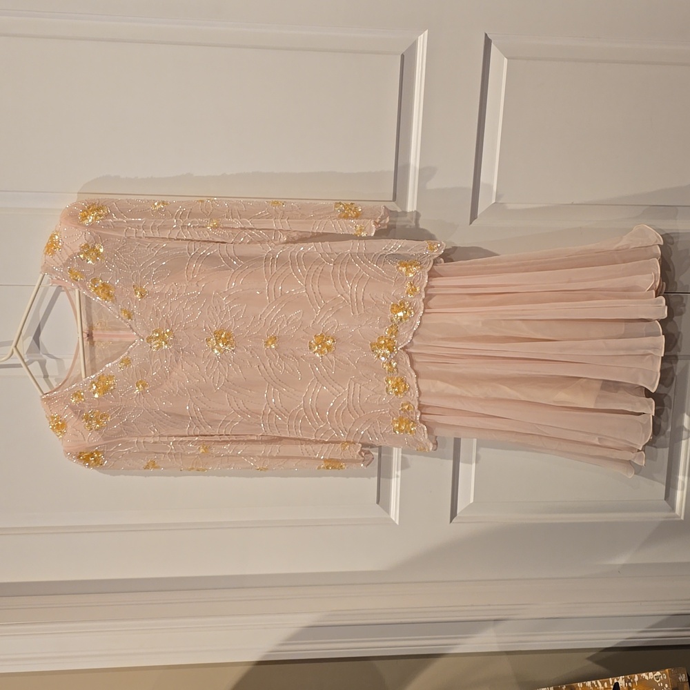 Swee Lo Beaded Evening Gown